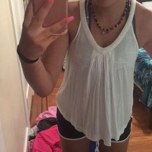 white tank top size small